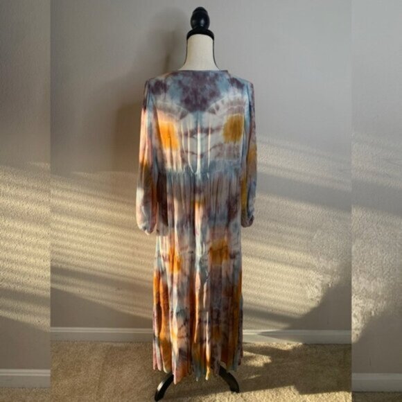 NWT Young Fabulous & Broke Dawn Tie Dye Maxi Dress - Picture 6 of 13